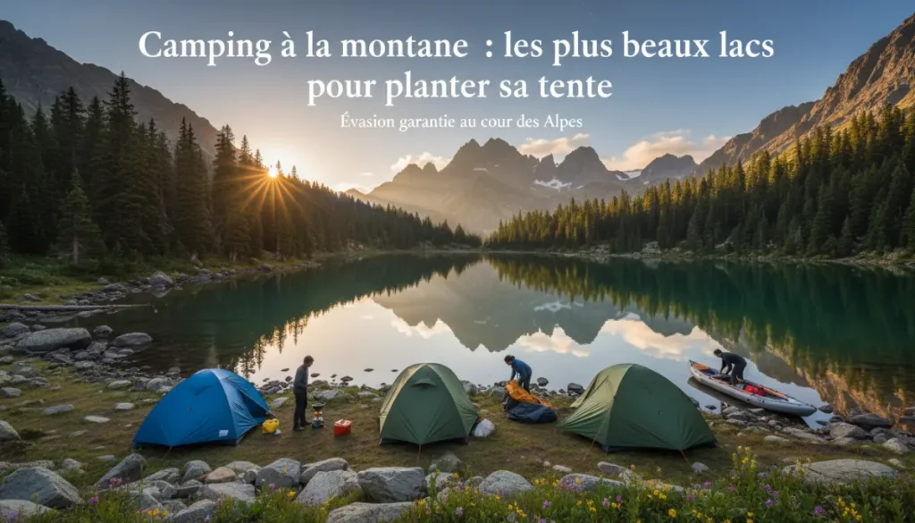 Camping Montagne : Les Plus Beaux Lacs pour un Bivouac Inoubliable avec Emma J.