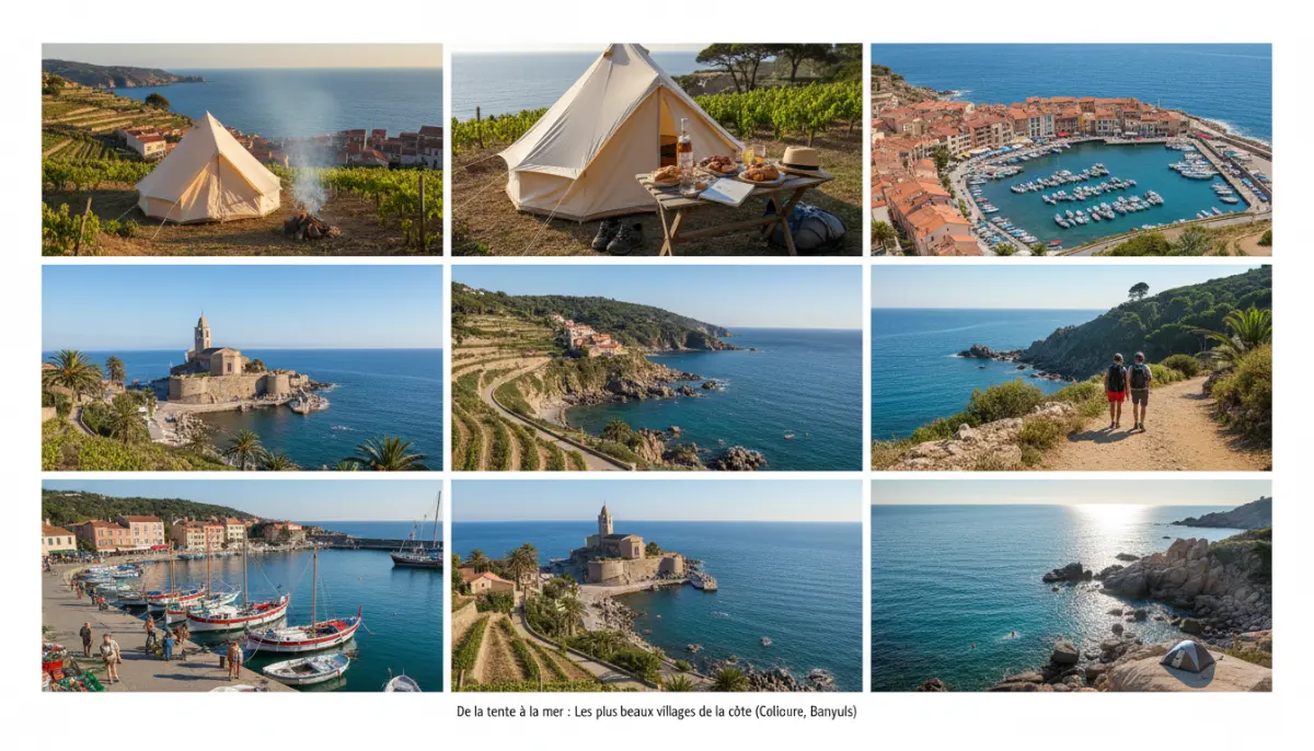 De la Tente à la Mer : Collioure & Banyuls, Pépite de la Côte Vermeille