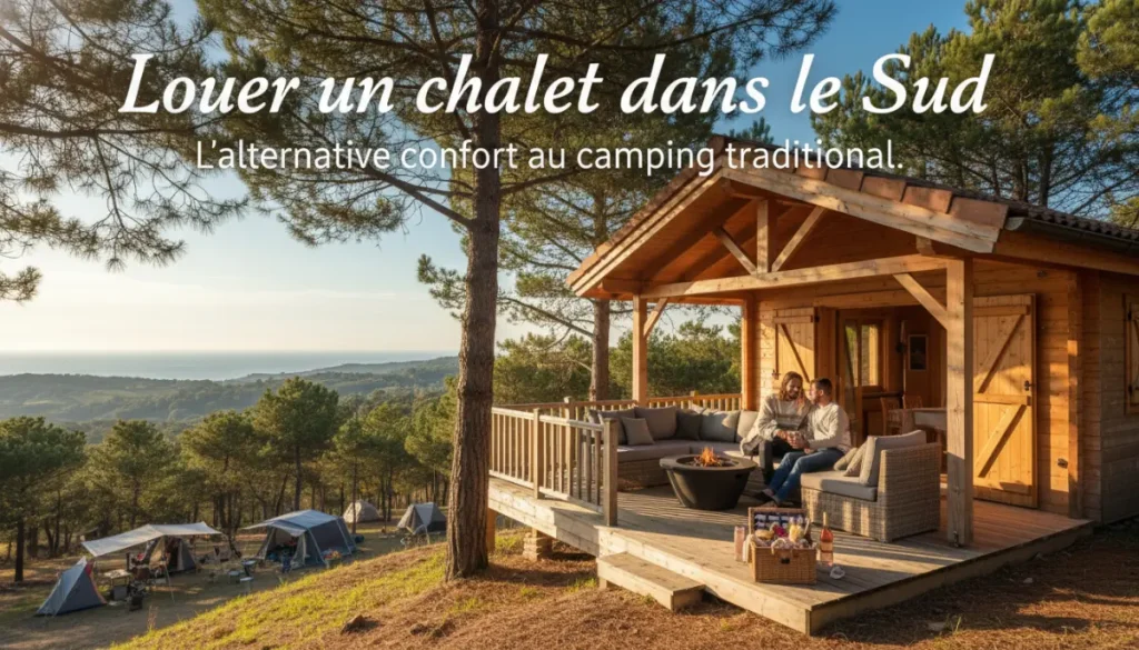 Chalet dans le Sud : L'alternative confort au camping (Guide Emma J)