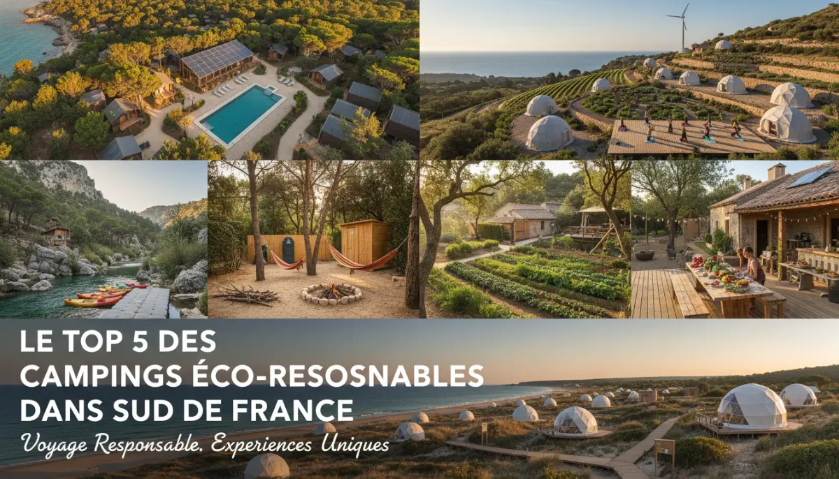 Top 5 Campings Éco-Responsables Sud France : Le Guide d'Emma J.