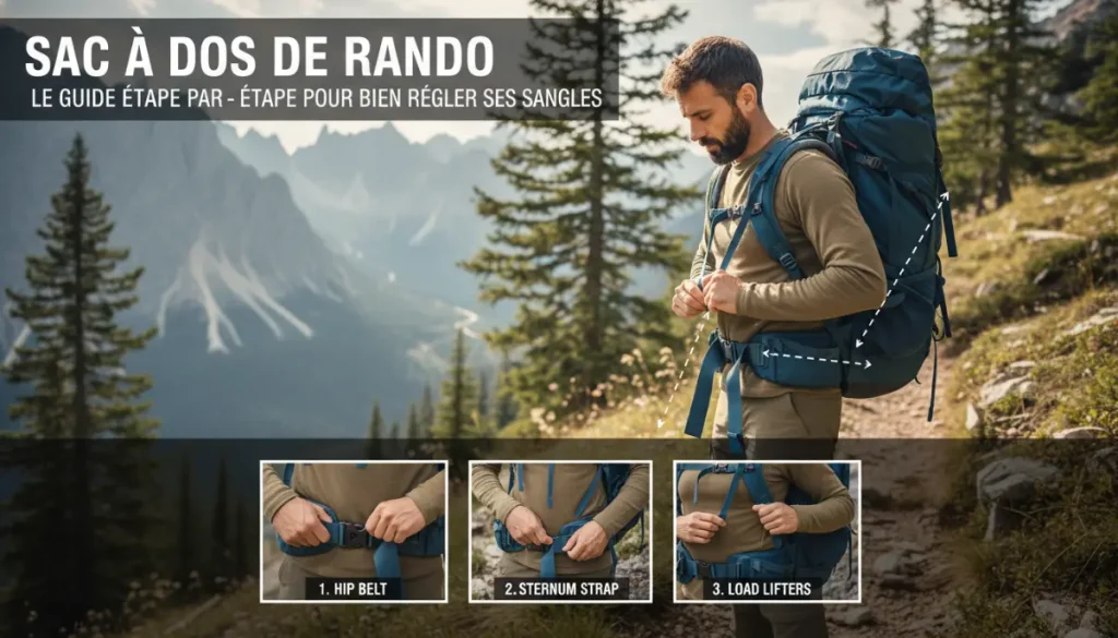 Sac à dos de rando : le guide ultime pour un réglage parfait !