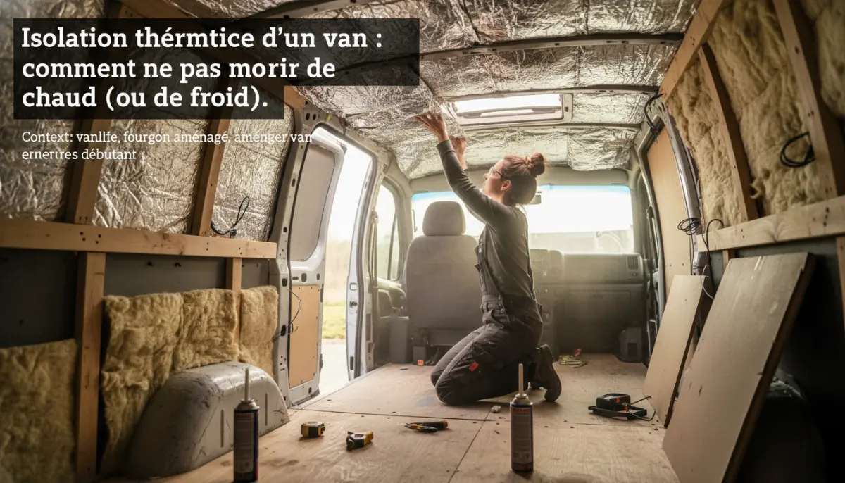 Isolation Van : Chaud l'été, Froid l'hiver ? Le Guide Anti-Galère !
