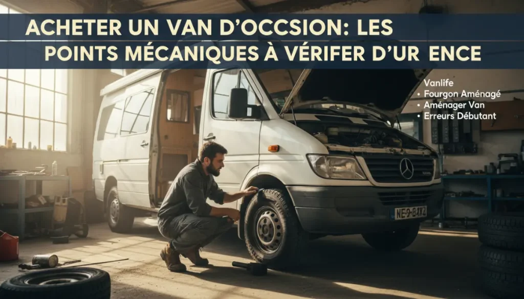 Acheter un Van d'Occasion : Les Points Mécaniques Clés à Vérifier (Guide Emma J)