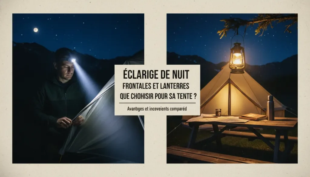 Frontale ou Lanterne pour la Tente ? Le Guide Éclairé d'Emma J. !