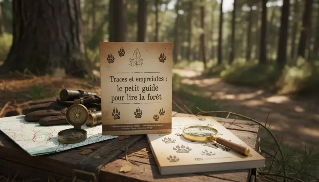 Traces et empreintes : le petit guide pour lire la forêt.