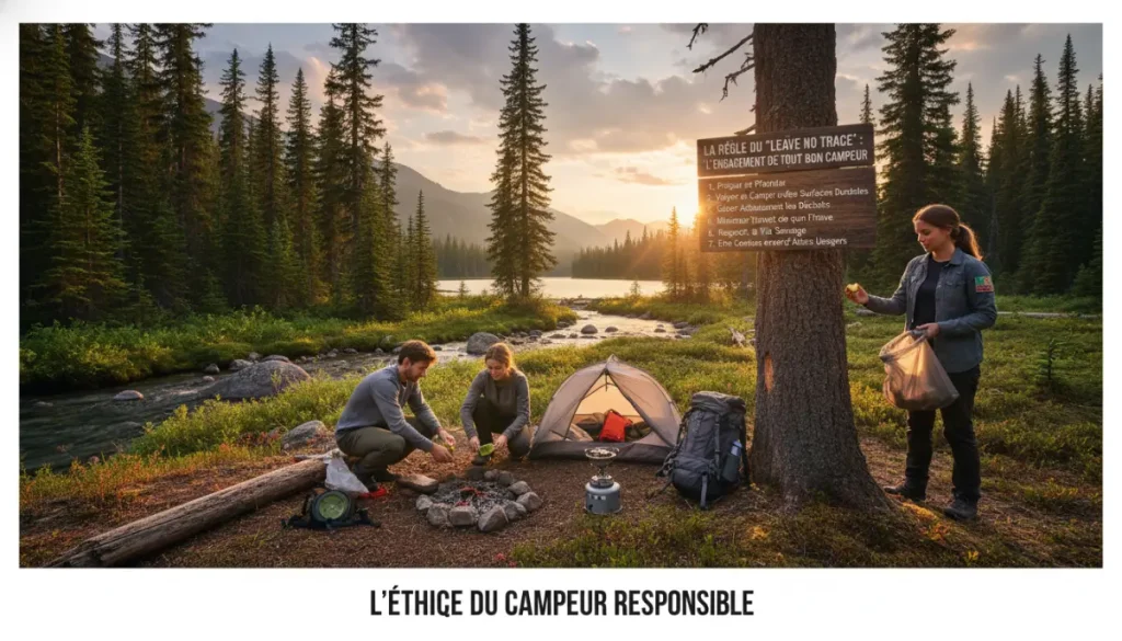 Leave No Trace : Le Guide Ultime du Campeur Respectueux (Emma J.)