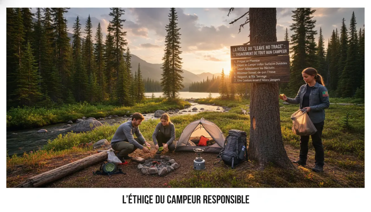 Leave No Trace : Le Guide Ultime du Campeur Respectueux (Emma J.)