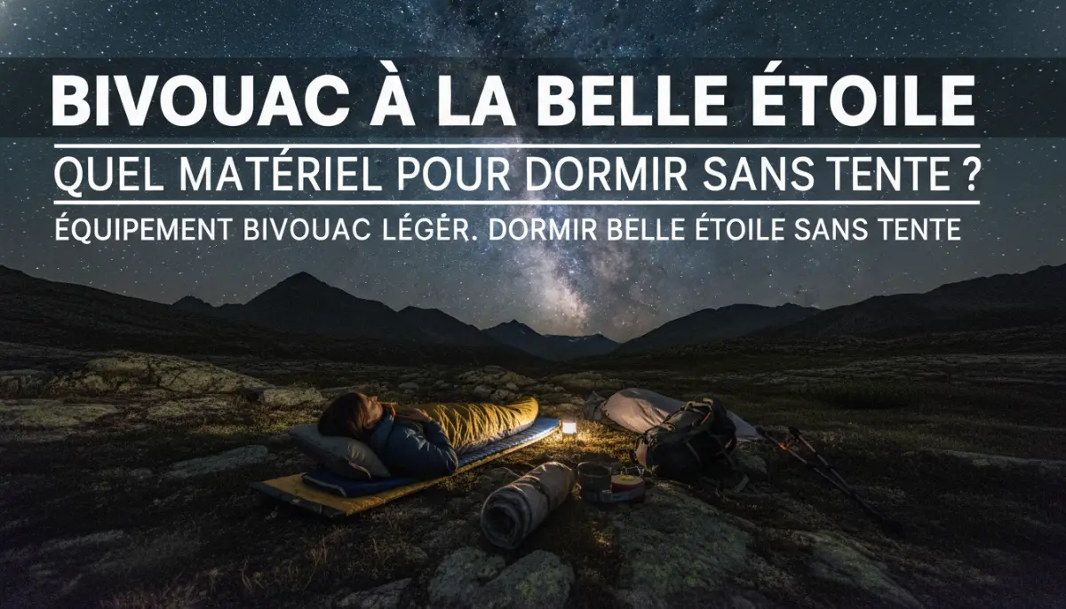 Bivouac à la Belle Étoile : Le Guide Matériel d'Emma J. (Sans Tente !)