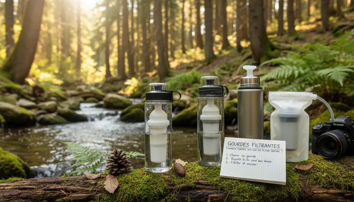 Gourde filtrante : L'eau pure en rando, le guide d'Emma J.