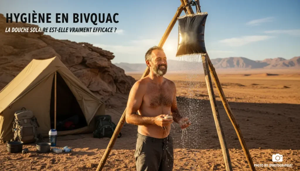 Douche Solaire en Bivouac : Vraiment Efficace ? L'avis d'Emma J.