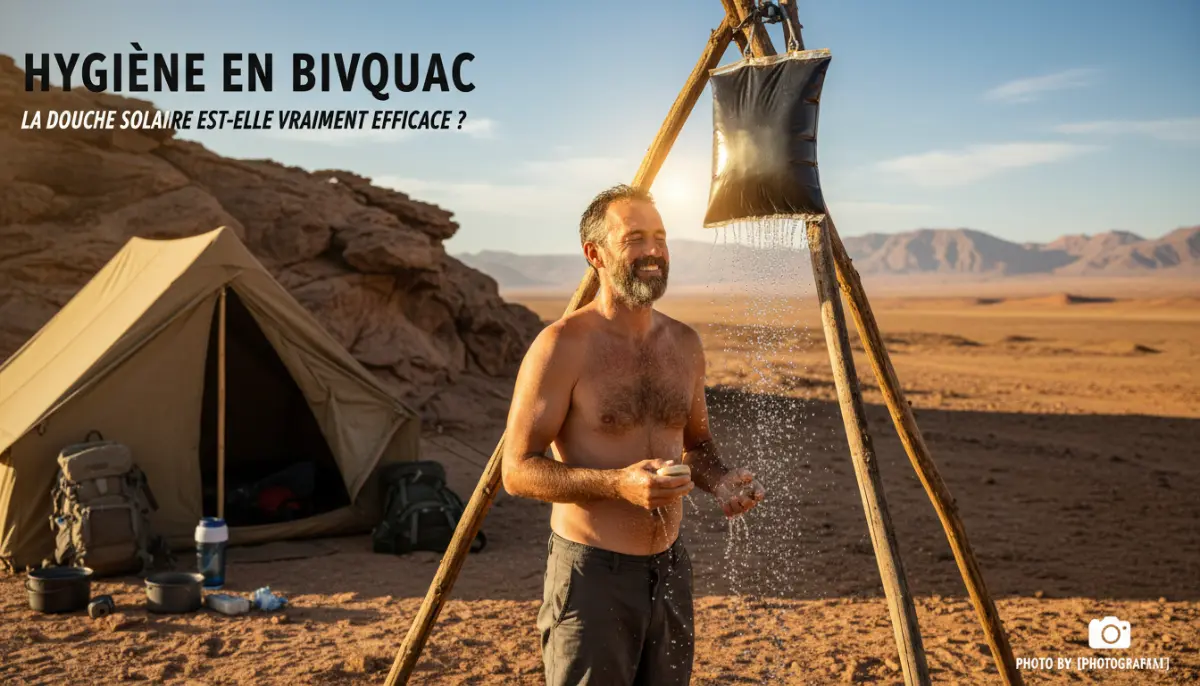 Douche Solaire en Bivouac : Vraiment Efficace ? L'avis d'Emma J.