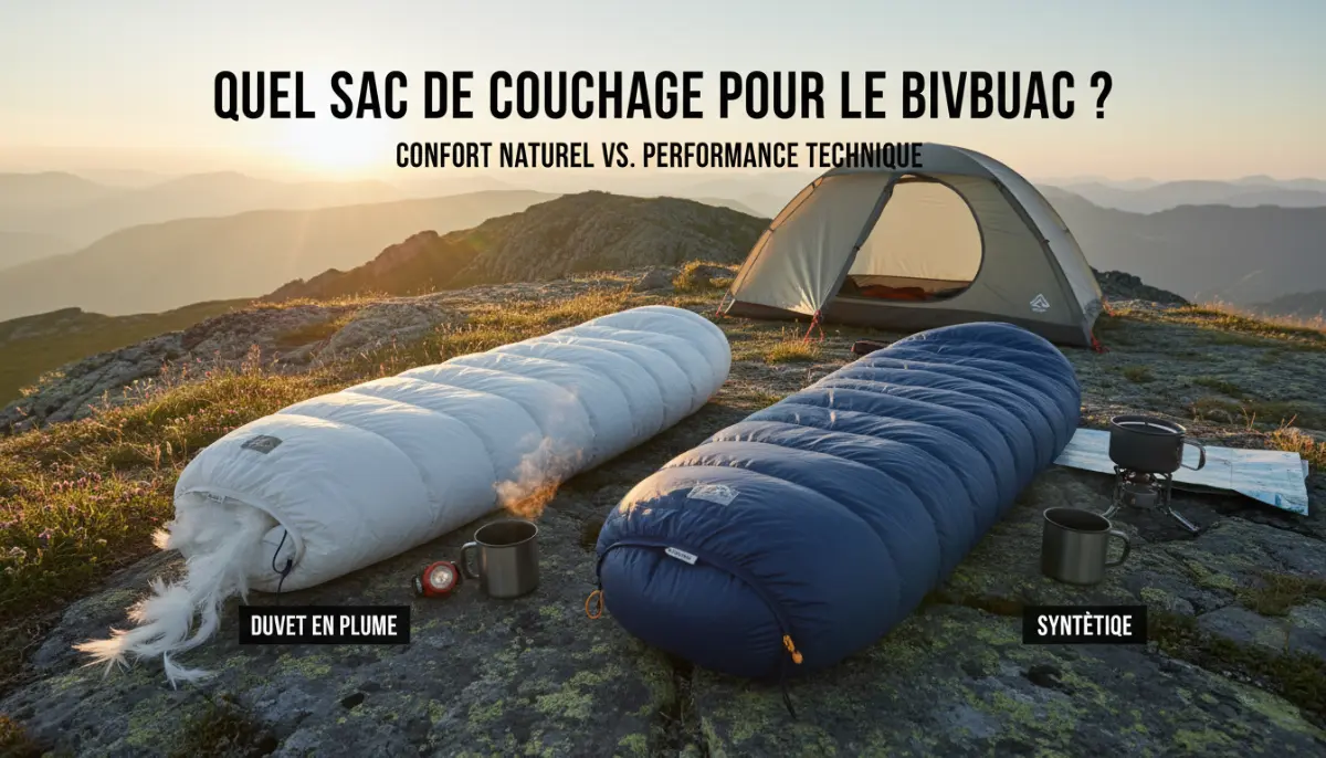 Duvet Plume ou Synthétique ? Le Guide Ultime d'Emma J. pour Votre Bivouac