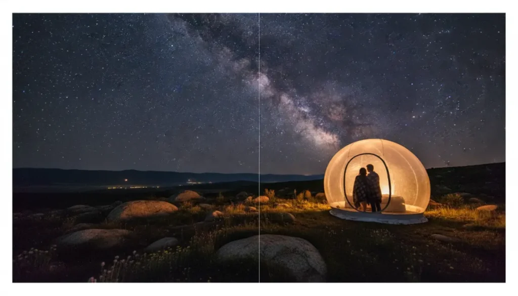 Nuit en Bulle sous les Étoiles : Top Spots & Guide 2026