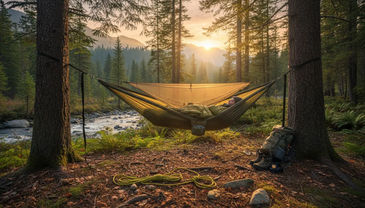 Dormir en Hamac : Guide Complet (Installation, Nœuds, Sécurité)