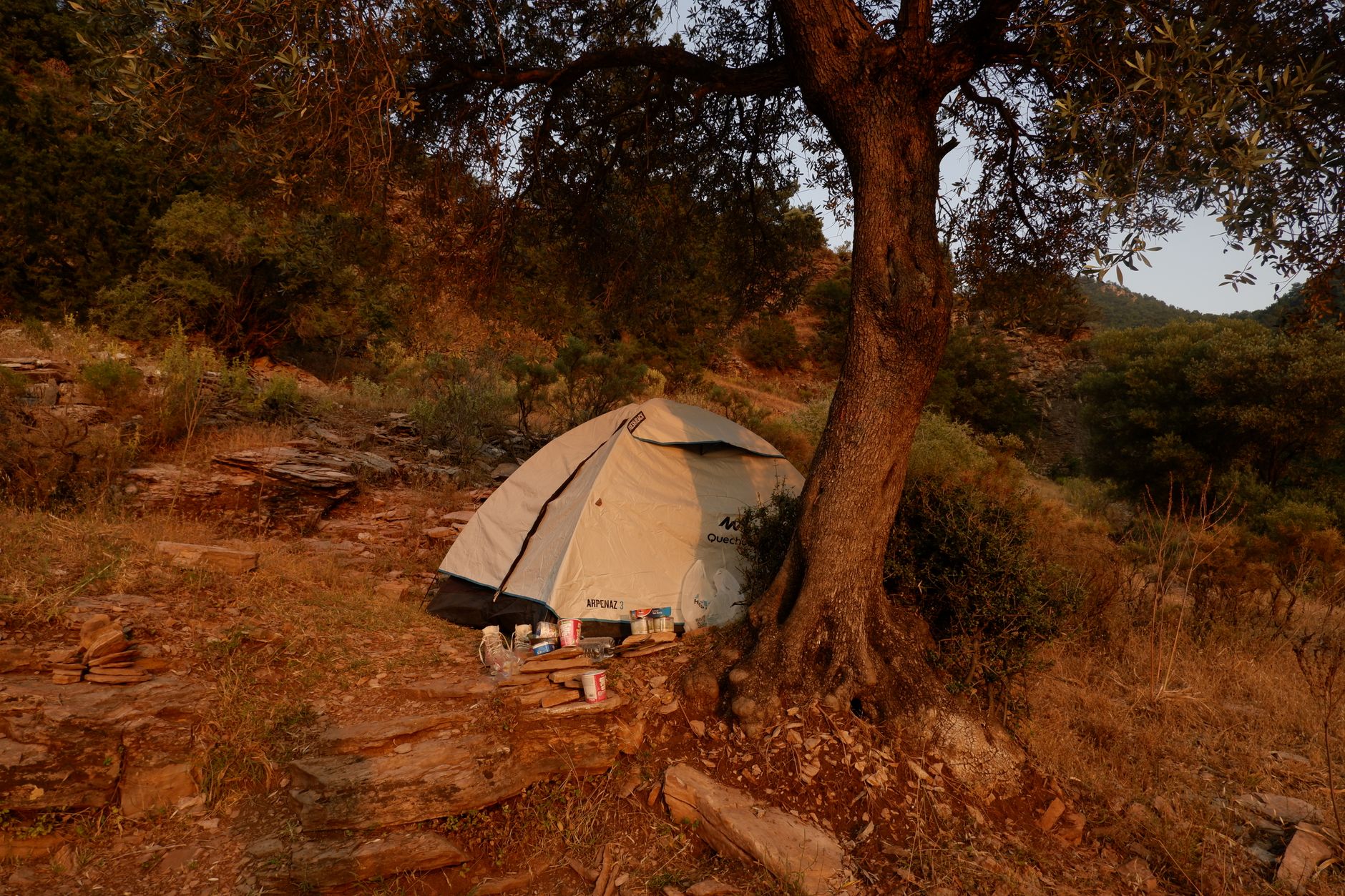 Bivouac en pleine nature en France