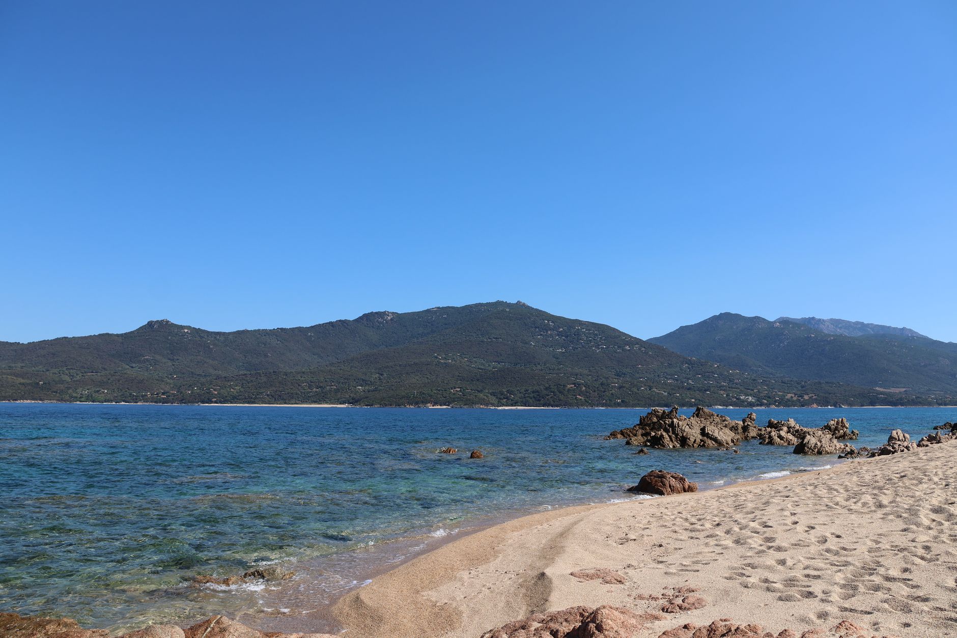 Cote sauvage de Corse