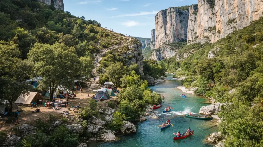 Gorges du Tarn : Canoë, Randonnée et Campings Nature