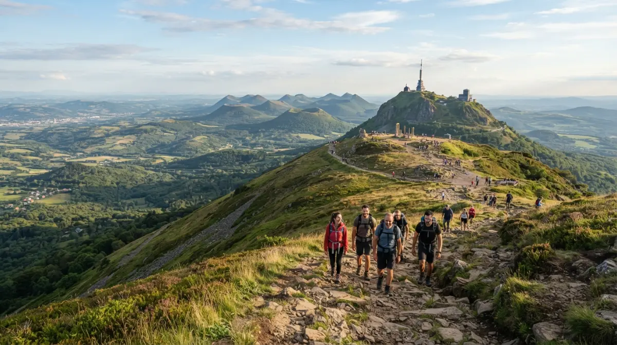 Puy de Dôme : Ascension, Sentiers et Panorama en Auvergne
