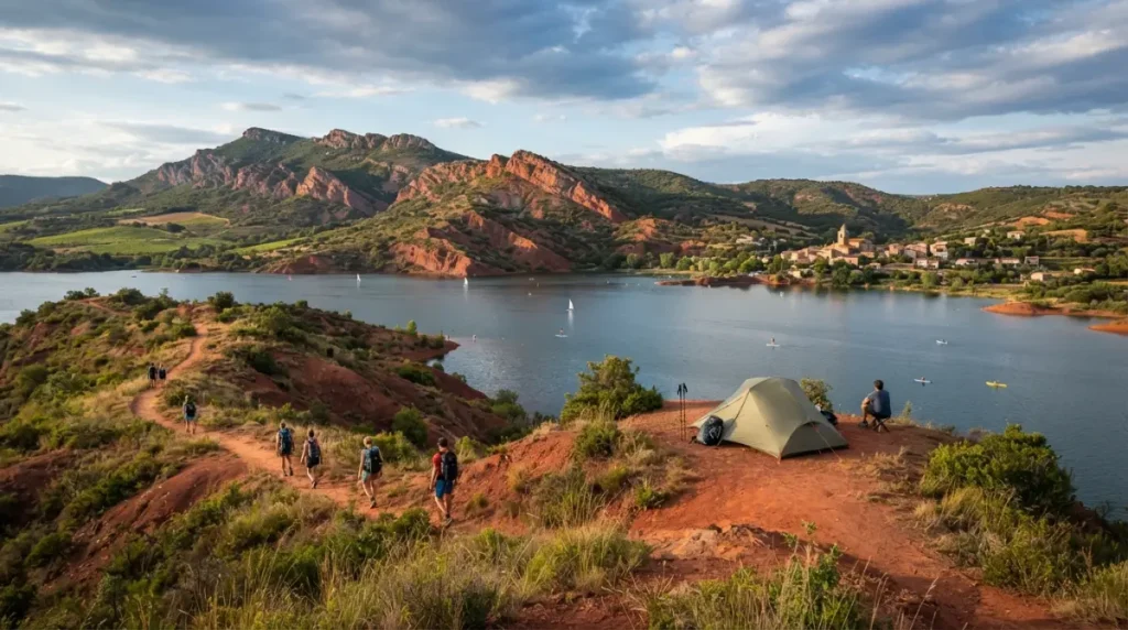 Guide complet du Lac du Salagou : Rando & Camping