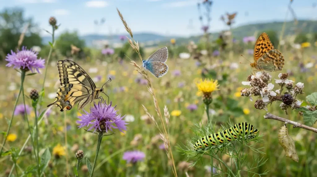 Papillons de France : Guide d'Identification et Cycle de Vie