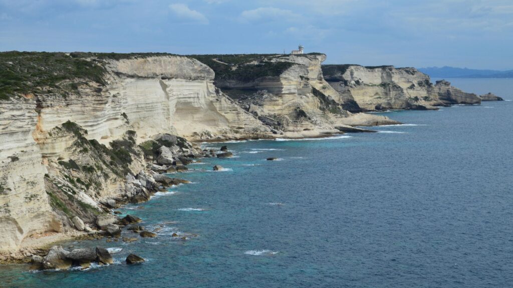 Falaises de Bonifacio en Corse du Sud